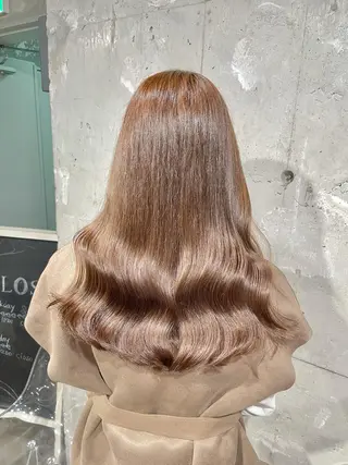 ロング カラー ベージュカラー💖 やすひろのヘアスタイル