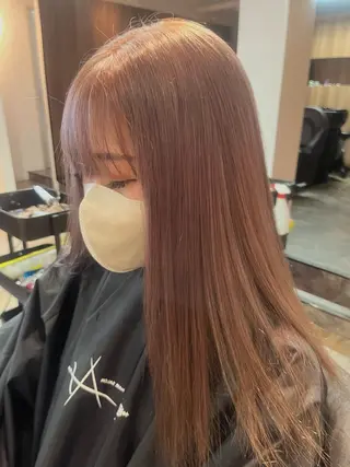 ロング apollo yokohama所属・レイヤーカット/ ハイトーン/ミノリのヘアスタイル