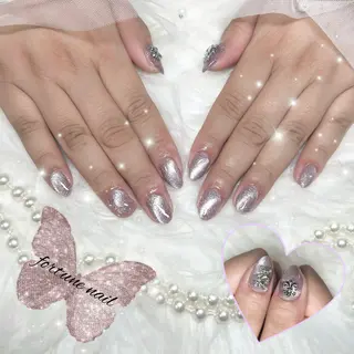 ネイル 1/21空✩.💜 Yuuna💜のネイルデザイン