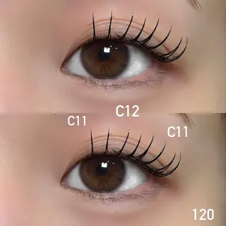 マツエク・マツパ 山本 恋乃香のヘアスタイル