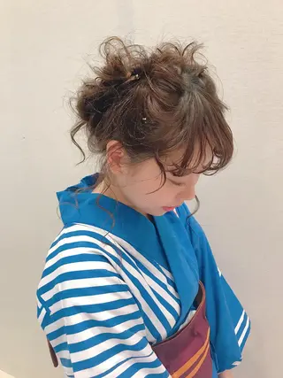 ヘアアレンジ 艶髪/モテヘア🎀 MIHOのヘアスタイル