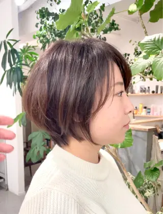 ショート 山田 陽南子のヘアスタイル