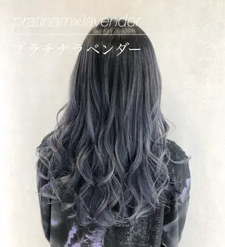 ロング カラー シールエクステ/渋谷 ／ギャル/LIALAのヘアスタイル