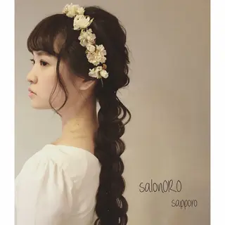 ヘアアレンジ toiro by lien hair atelier所属・池田 真由美のヘアスタイル