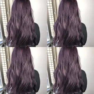 ロング カラー 似合わせ/ブリーチ カラー.岡田友仁のヘアスタイル