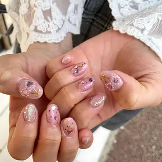 ネイル 新井 ひなののネイルデザイン