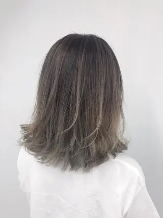 ミディアム カットモデル募集🌈 北千住のヘアスタイル