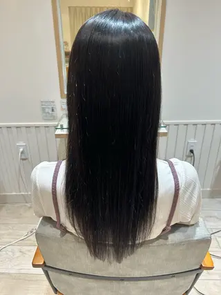 ロング 大川 夏実のヘアスタイル