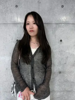 ロング カラー 誰よりも丁寧なカット 🍀小林輝のヘアスタイル