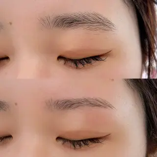 アイブロウ 🎀🩶韓国風束感 エク/マナミ🪽のマツエク・マツパデザイン
