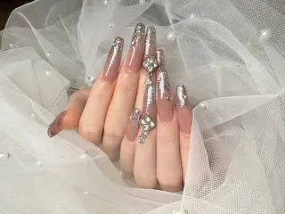 ネイル AYAKA🩵難波♡ 韓国ネイルで可愛く♡のネイルデザイン