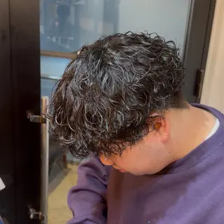 パーマ メンズ メンズ特化/ショート /ツイスパ/結希のヘアスタイル