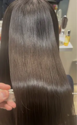 ロング カラー SALOWIN梅田　　サロウィン所属・縮毛•酸性矯正特化/ 美髪•髪質改善/KJのヘアスタイル