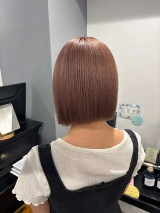 ショート りんと/メンズ/ 艶カラーのヘアスタイル