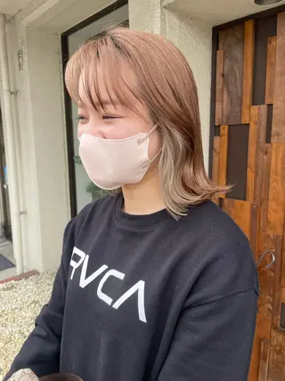 ミディアム 🌝秦 美羽🌝のヘアスタイル