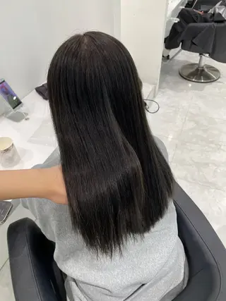 ロング カラー ヘアアレンジ ♥️うる艶暖色 銀座♥️mioのヘアスタイル