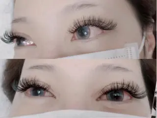 マツエク・マツパ Ai& Hitomiのマツエク・マツパデザイン