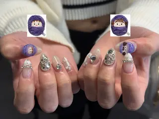 ネイル mori yuina ┆͓̽ NUDGEのネイルデザイン