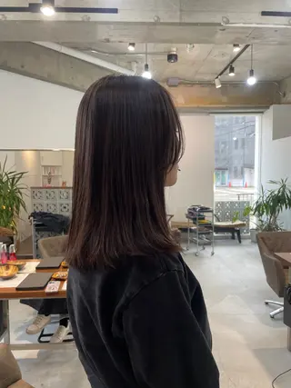 セミロング 北山／ボブ／レイヤー /maru☺︎のヘアスタイル