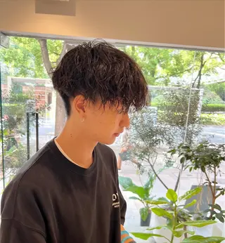 メンズ パーマ/名古屋パーマ / コデラ ナナホのヘアスタイル