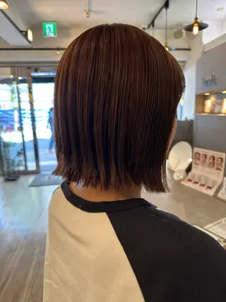 ショート カラー sato ayaka ｜透明感カラー🫧のヘアスタイル