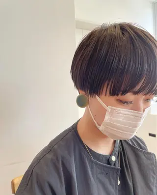 ショート 暖色カラー/似合わせ カット/名古屋/辻のヘアスタイル