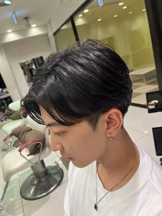 ショート パーマ メンズ ブリーチパーマ🌍 正木天のヘアスタイル