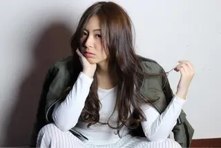 ロング 横井伴典 矢場町 メンズパーマ/カットのヘアスタイル