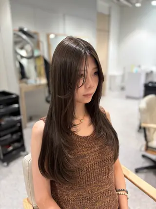 ロング カラー cut/eye 💖aika💖のヘアスタイル