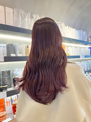 ロング SEAM所属・詩音 ／札幌美容師のヘアスタイル