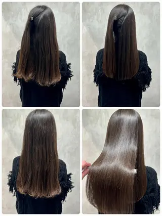 ロング 満足度⭕️縮毛矯正師 谷口にお任せを👍のヘアスタイル