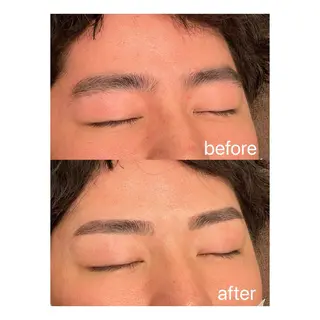 メンズ アイブロウ eyelash salon Rey 大名福岡店所属・eyelash salon Reyの眉毛・アイブロウイメージ