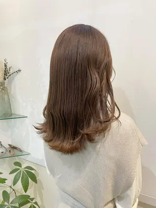 ロング 髪質改善カラー🤍 エクステ✨君島由実子のヘアスタイル