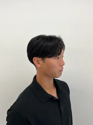 ショート パーマ メンズ 🏆メンズヘア特化 🥇代表りんぺーのヘアスタイル