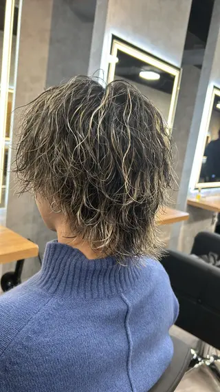 カラー パーマ メンズ メンズ特化 👑YUTAのヘアスタイル