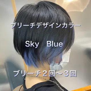 ショート カラー 個室サロンLOUIMADNA栄店所属・髪質改善美容師 個室サロン白金厚哉のヘアスタイル