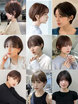 ショート カラー 心斎橋ハイトーン特化 midori🍀のヘアスタイル