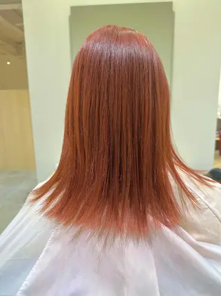 セミロング カラー Design Color🐰アユミのヘアスタイル