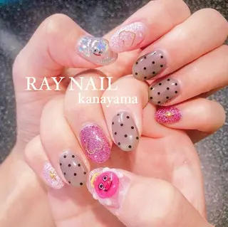 ネイル Arowa 伊田のネイルデザイン