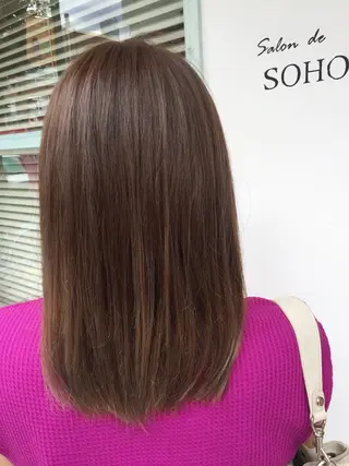ミディアム カラー ◇おの あすか◇のヘアスタイル