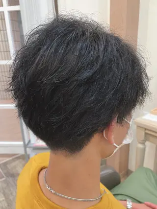 ショート メンズ メンズパーマ🌀/ 中村郁未のヘアスタイル