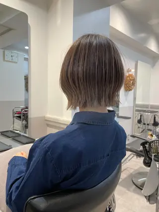 ショート 木下英治/ウルフ /レイヤー/銀座のヘアスタイル