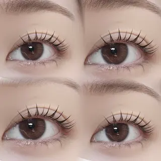 マツエク・マツパ nuna池袋 mokaのマツエク・マツパデザイン