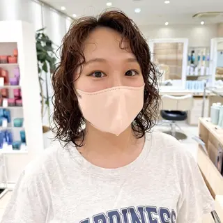 ミディアム ✨秋色カラー✨ 🌸haruka🌸のヘアスタイル