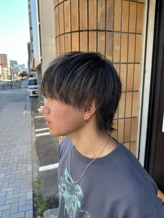 ショート カラー メンズ ハヤシカズキ/カラー ✂/メンズパーマのヘアスタイル