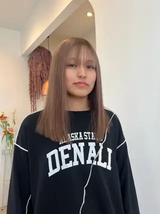 ロング カラー tonari所属・tonari MICHIKAのヘアスタイル