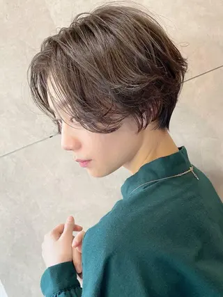 ショート 吉田一輝 外国人パーマのヘアスタイル