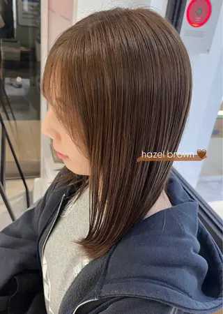 カラー 田中 もも🍑のヘアスタイル