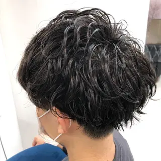 ショート パーマ メンズ メンズパーマの達人 / タカシマダイスケのヘアスタイル