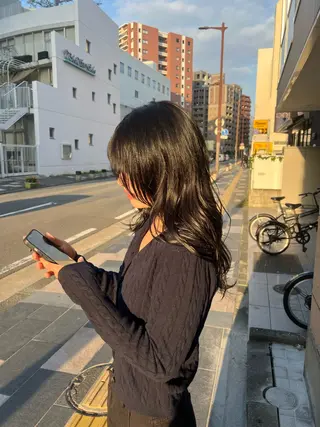 ロング カラー 博多韓国ヘア /メンズ【美涼】のヘアスタイル